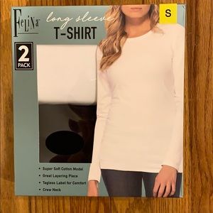 Women’s long sleeve tee 2 pack